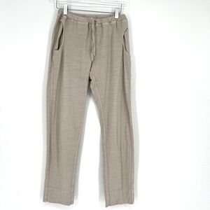 CP‎ Shades Pants Womens Small Knit Drawstring Sweats Straight Brown Casual